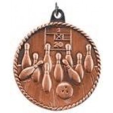 HR715 Bowling Medal 